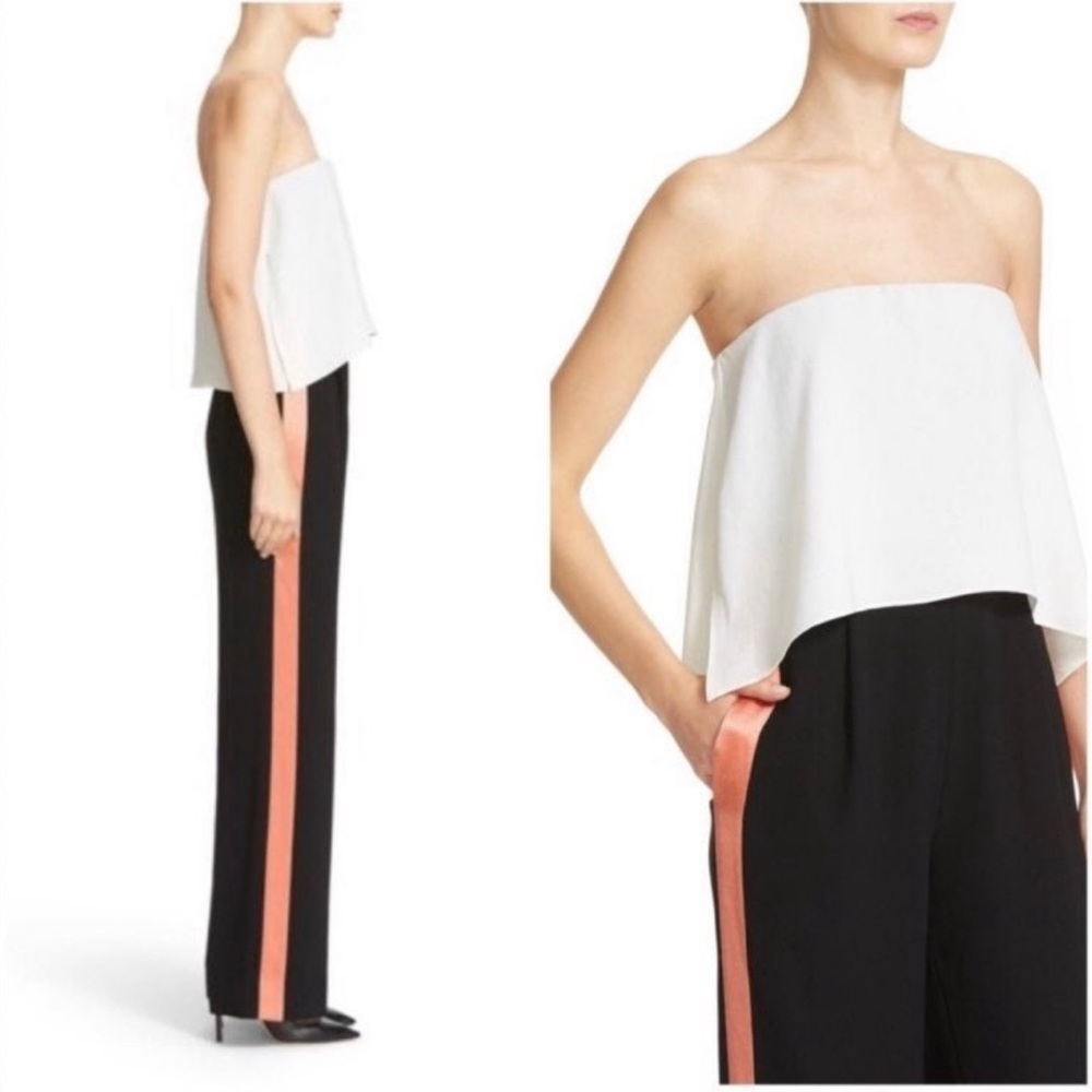 Diane von Furstenberg strapless jumpsuit